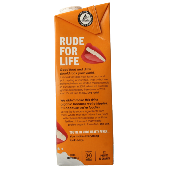 Rude Health Cashew Drink Bio 1 Liter