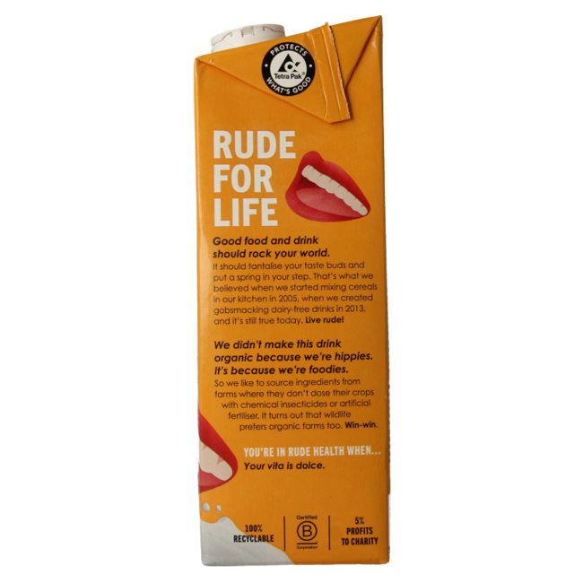 Organic Almond Drink 1 Litre