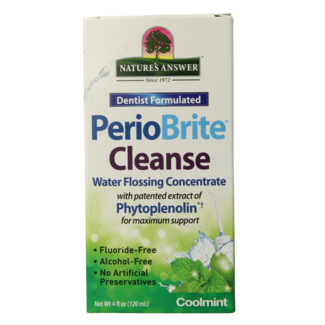 Natures Answer Natures Answer Periobrite Munddusche 22 Kräuter und Q10 120 Milliliter
