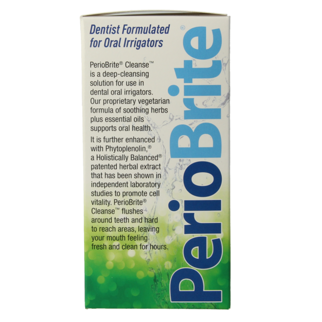 Natures Answer Periobrite water flosser 22 herbs and Q10 120 Millilitres