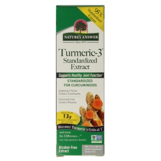 Natures Answer Nature's Answer Turmeric-3 Extracto de Cúrcuma sin alcohol 30 mililitros