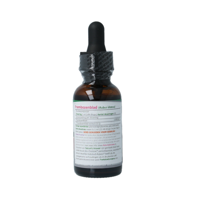 Nature's Answer Extracto de Hoja de Frambuesa sin alcohol 30 ml