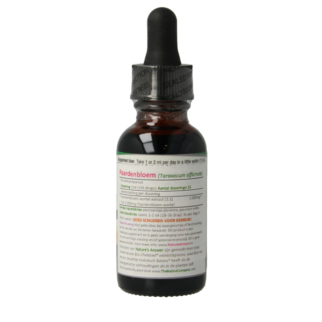 Natures Answer Dandelion extract alcohol-free 30 Millilitres