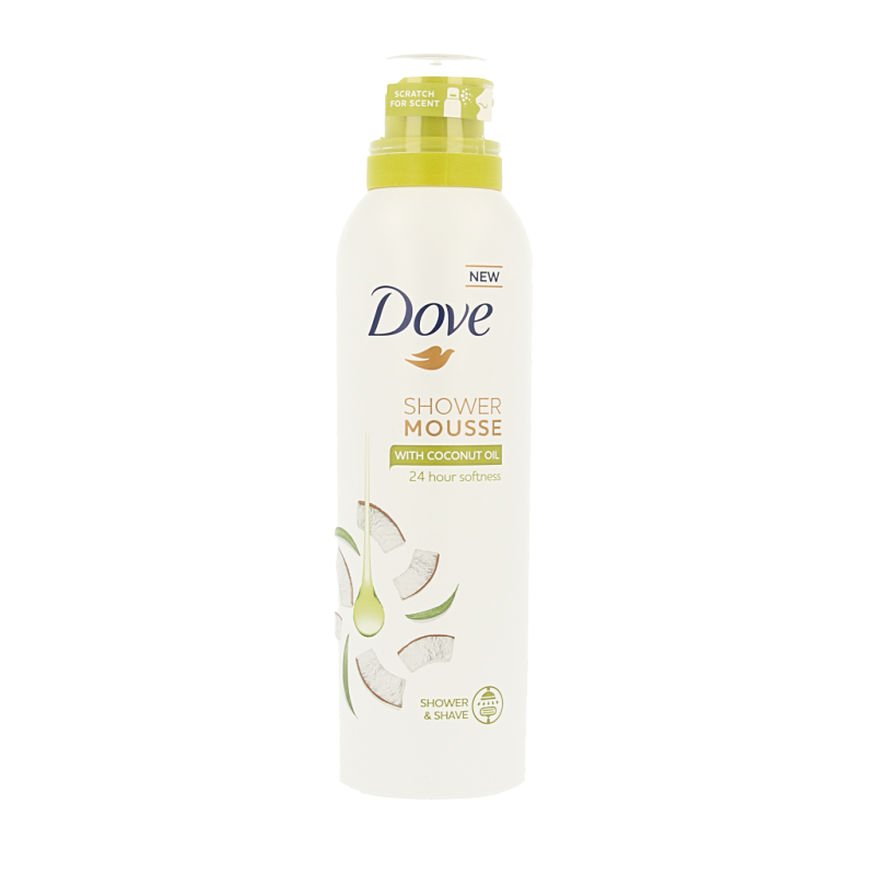 Dove Mousse de ducha aceite de coco 200 mililitros