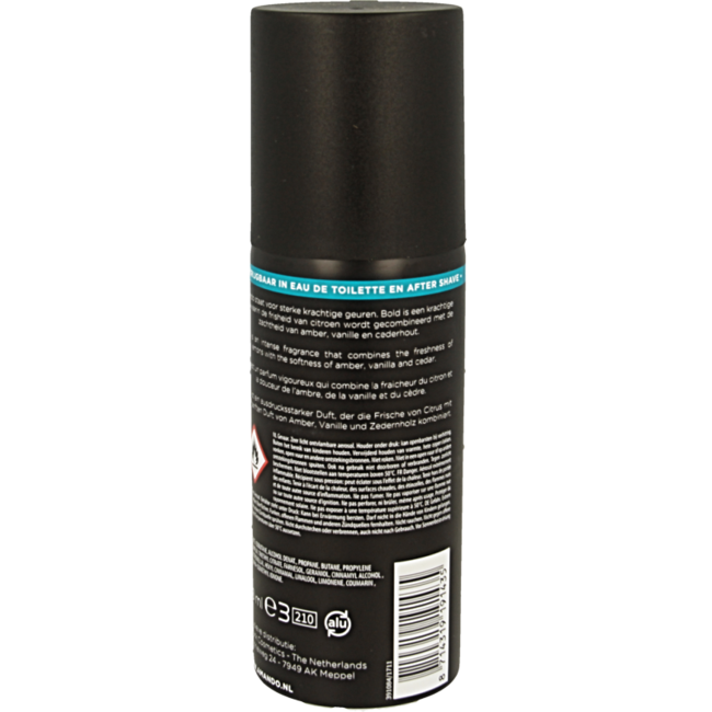 Amando Déodorant spray bold 150 ml