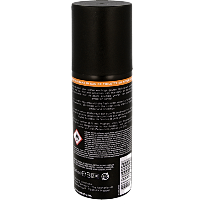 Amando Deodorant spray rich 150 Millilitres
