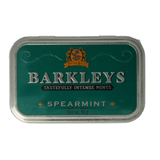 Barkleys Caramelos Classic menta verde 50 gramos