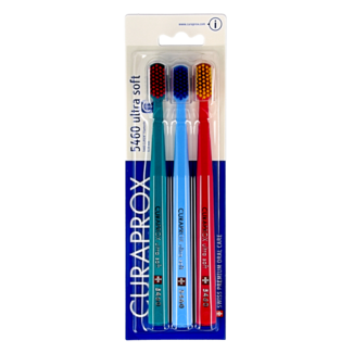 Curaprox Cepillo de dientes ultrasuave, 3 unidades