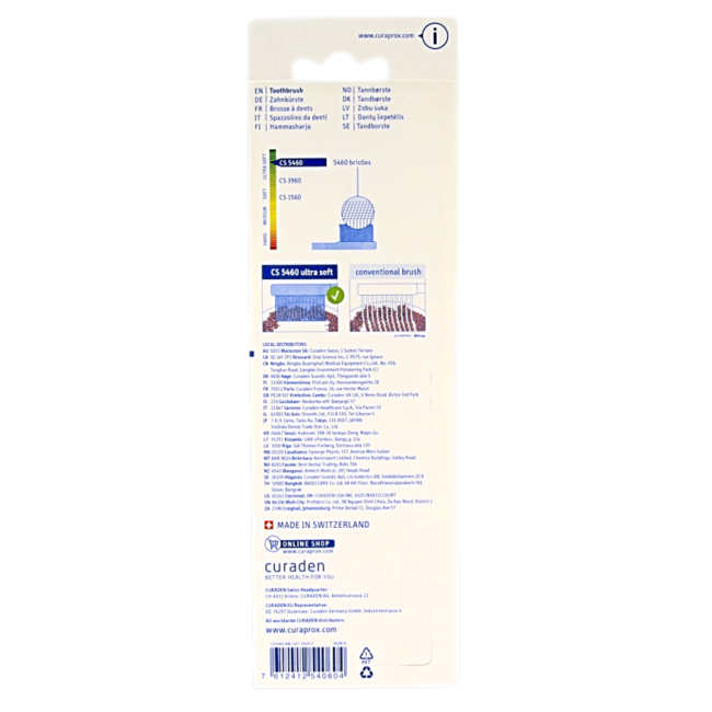 Ultra soft toothbrush 3 pieces