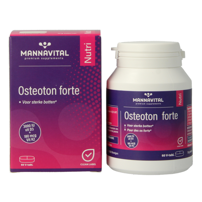 Mannavital Osteoton forte 60 comprimidos