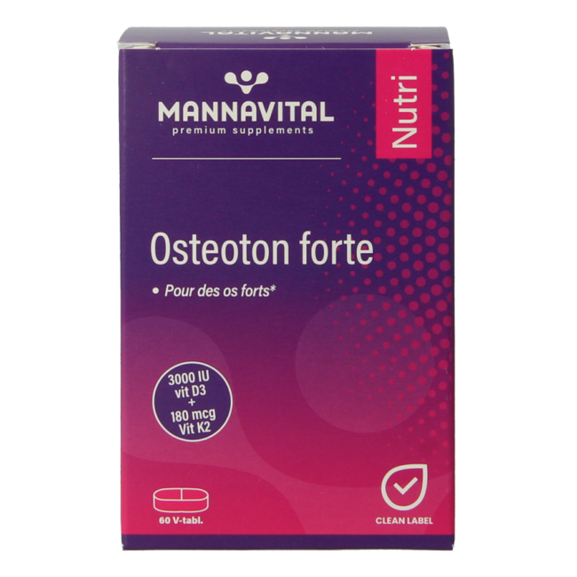Mannavital Osteoton forte 60 comprimidos