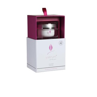 Yverum Yverum Hyaluron cream 24 hour vegan 50 Millilitre