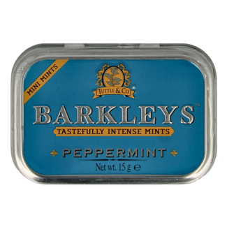 Barkleys Barkleys Sugar-free Peppermint Mints 15g