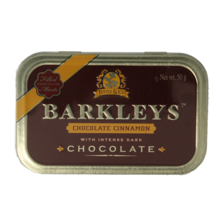 Barkleys Schokoladen-Minzbonbons Zimt 50 Gramm