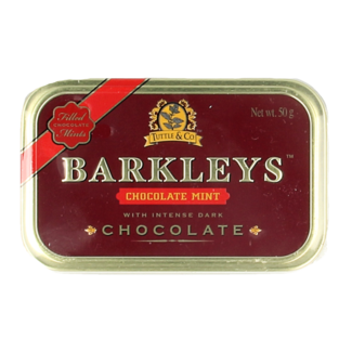 Barkleys Schokoladenminzpastillen Minze 50 Gramm