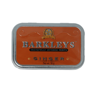 Barkleys Classic mints ginger 50 gramos