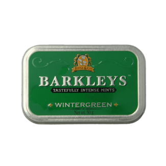 Barkleys Klasyczne miętówki wintergreen 50 gramów