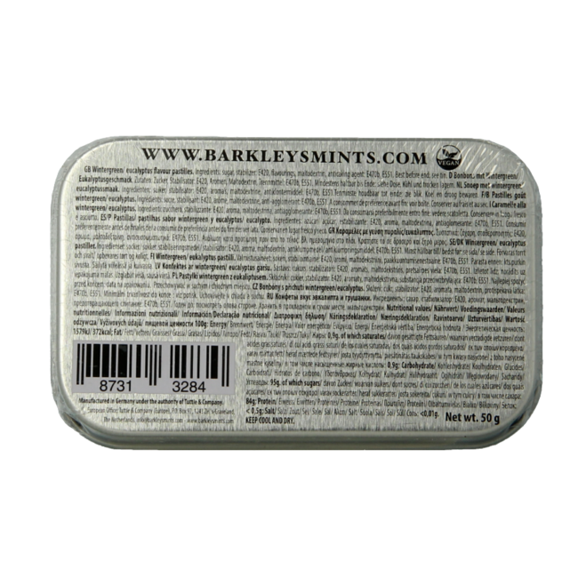 Menta Classica Wintergreen 50 Grammi