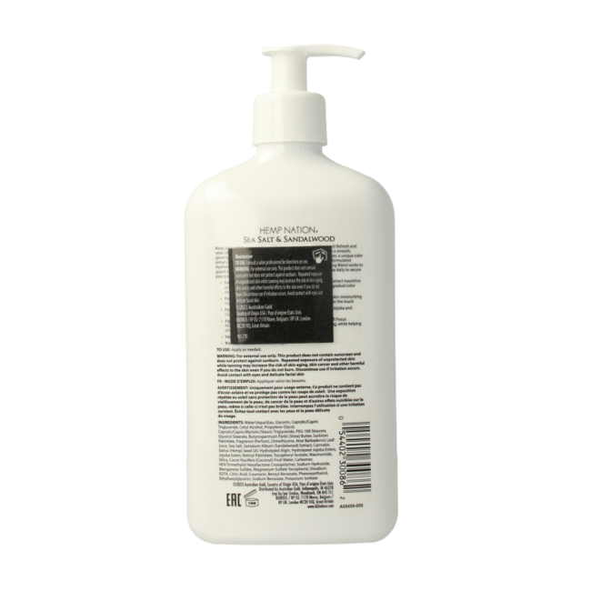 Australian Gold Hemp Nation Sea Salt & Sandalwood Bräunungsverlängerer 535 Milliliter