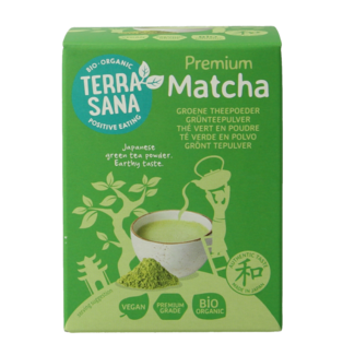 TerraSana TerraSana Matcha premium zielona herbata bio 30 Gram