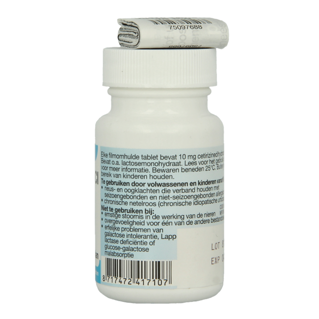 Mylan Cetirizin diHCl 10mg 250 Tabletten