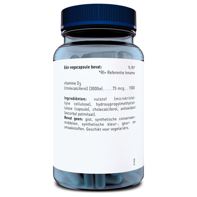Orthica Vitamine D-75 60 Vegetarische Kapseln