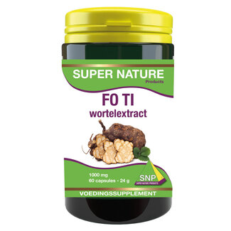 SNP SNP Fo ti wortelextract 60 Capsules