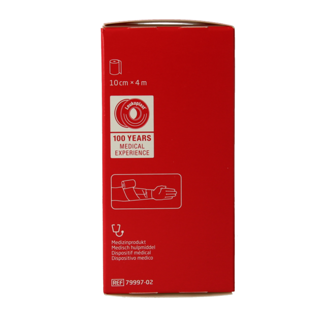 Elastomull Fixatiewindsel haft 10cm x 4m 1 Stuks