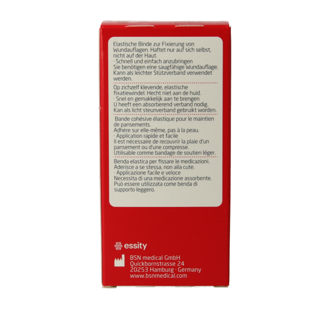 Elastomull Fixatiewindsel haft 10cm x 4m 1 Stuks