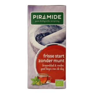 Piramide Té bio Frisse start sin menta 20 bolsitas
