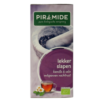 Piramide Lekker slapen Tee Öko Bio 20 Beutel