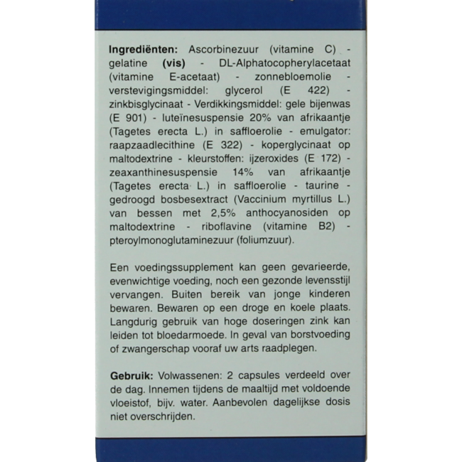 Maxim eyes 60 Vegetarische capsules