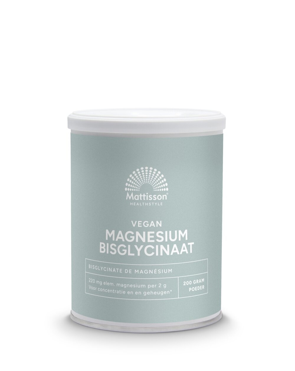 Mattisson Magnesio Bisglicinato Polvere - Concentrazione & Energia
