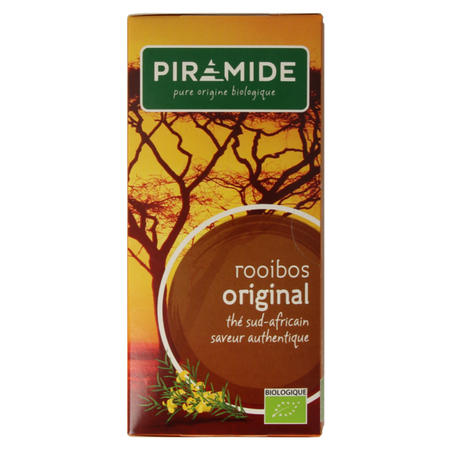 Piramide Rooibos original té bio 20 bolsitas
