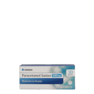 Sanias Paracetamol 500mg 30 Tablets