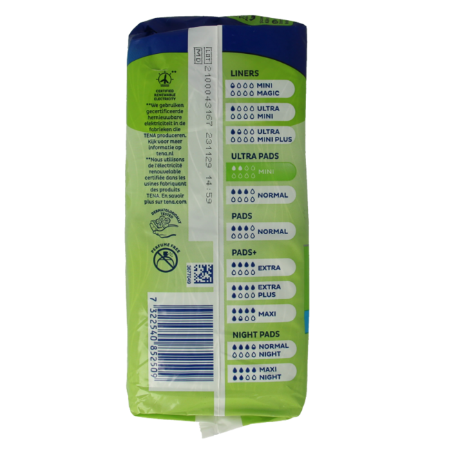 TENA Discreet Mini 20 Pieces