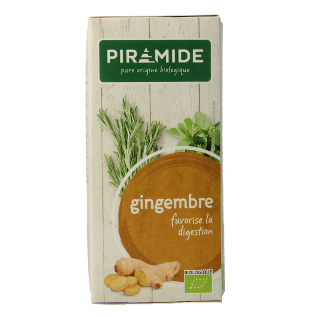 Té de jengibre ecológico bio 20 bolsitas