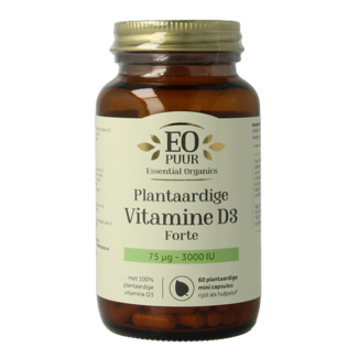 Essential Organics D3 vegetal 75mcg puro 60 Cápsulas vegetarianas