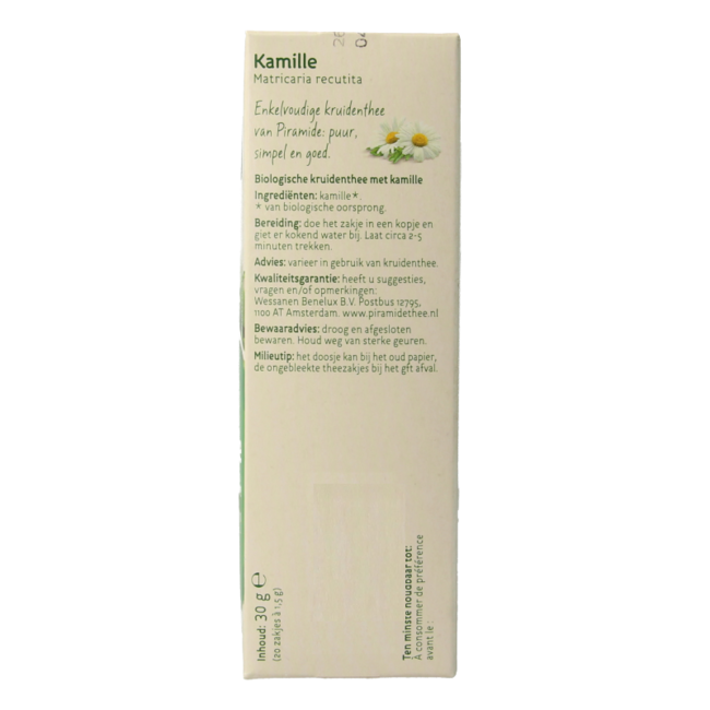 Chamomile tea eco bio 20 Bags