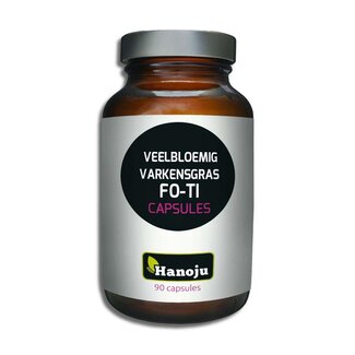 Hanoju Hanoju Veelbloemig varkensgras fo-ti 90 Capsules