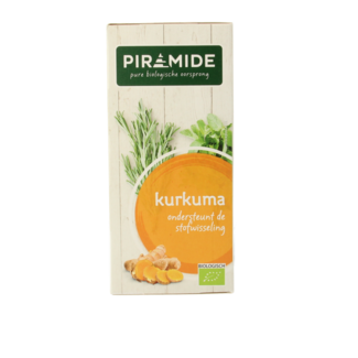 Piramide Té de cúrcuma bio 20 bolsitas