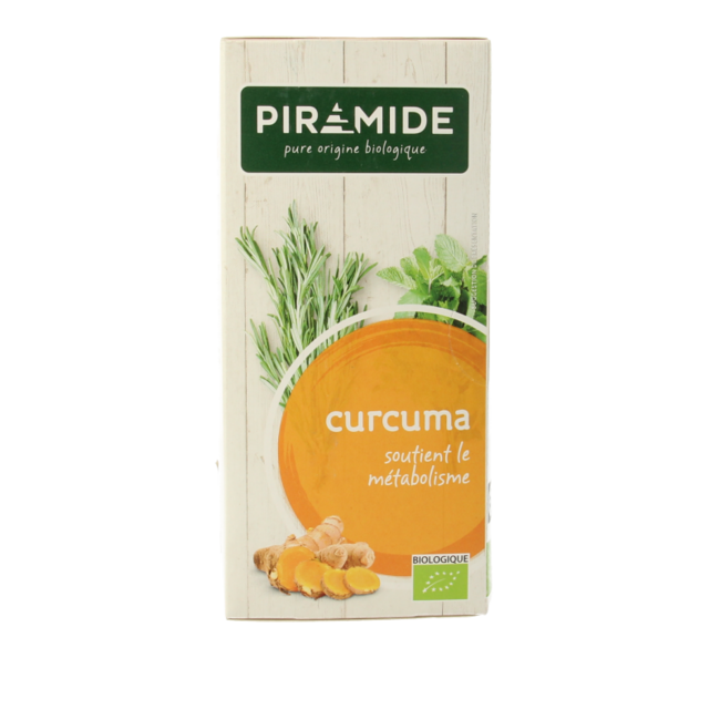 Té de cúrcuma bio 20 bolsitas
