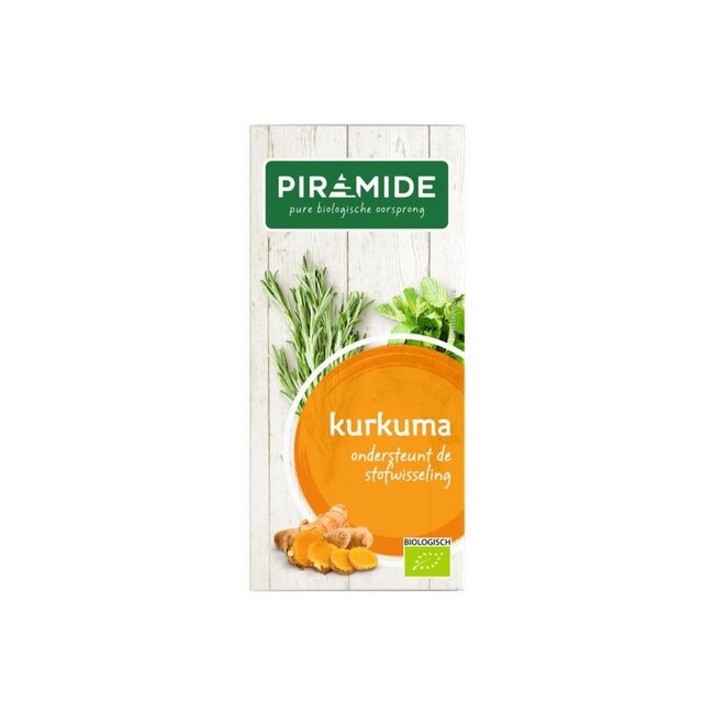Té de cúrcuma bio 20 bolsitas