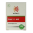 Vitals Zink 15mg 100 Cápsulas