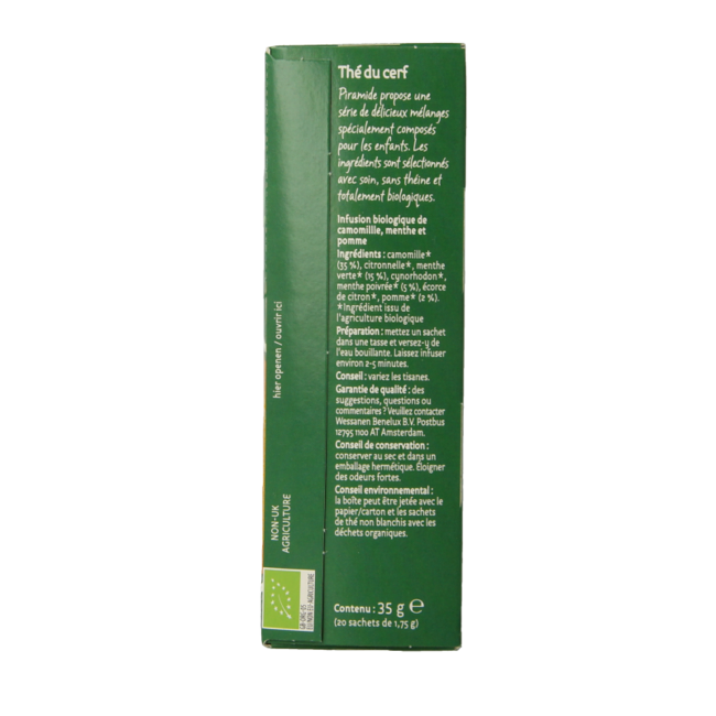 Herbata Hertjes eko bio, 20 torebek