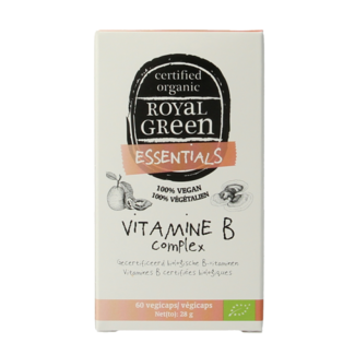 Royal Green Royal Green Vitamina B complex bio 60 cápsulas vegetarianas