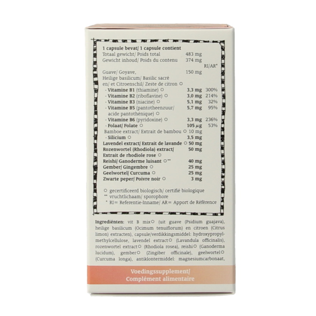 Royal Green Vitamina B complex bio 60 cápsulas vegetarianas
