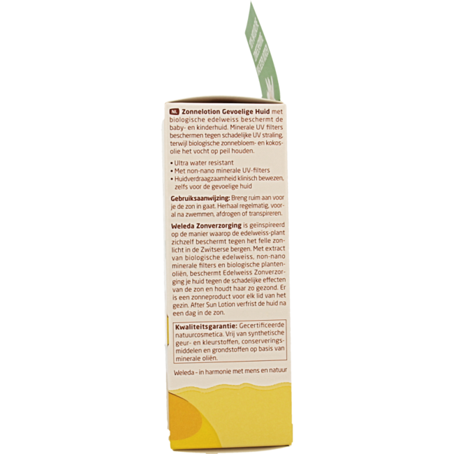 Weleda Lait Solaire Edelweiss Peaux Sensibles SPF30 150 ml