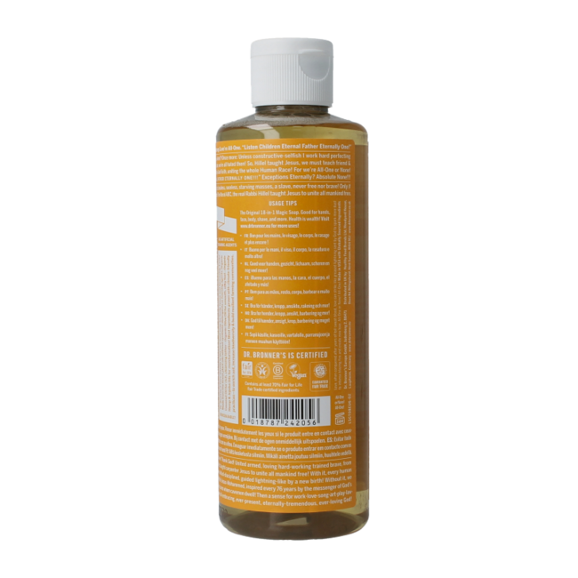 Jabón líquido Dr. Bronner's Cítricos 240 ml