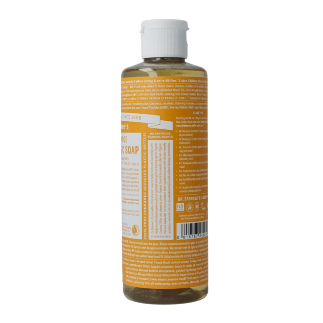 Jabón líquido Dr. Bronner's Cítricos 240 Mililitros